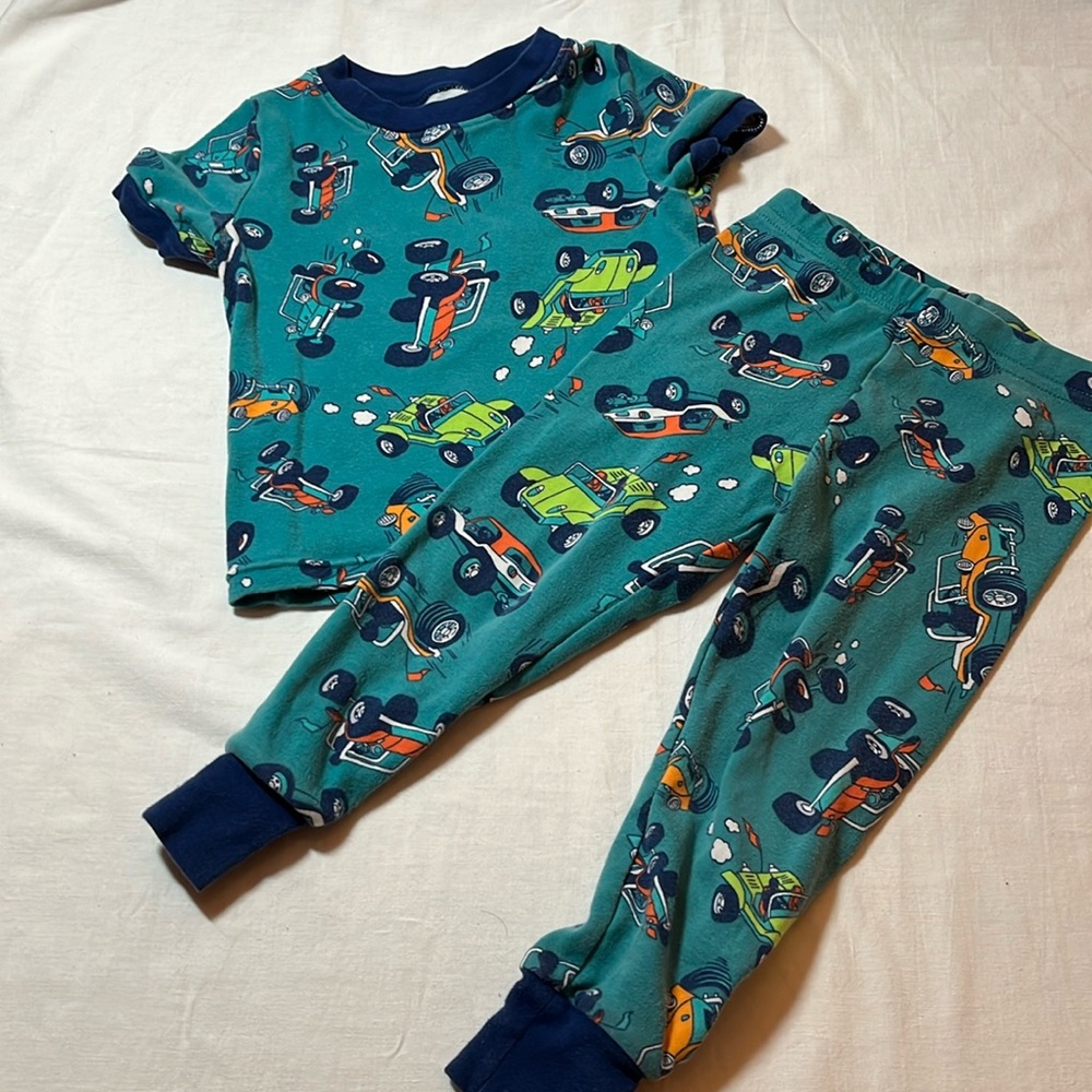 2T Kirklands car pajamas